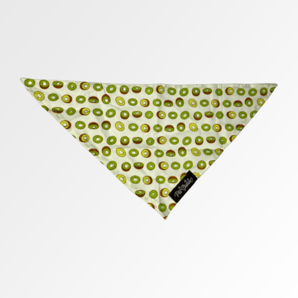 Kiwi Printed Bandana - Premium Accessories from The Pet Station 