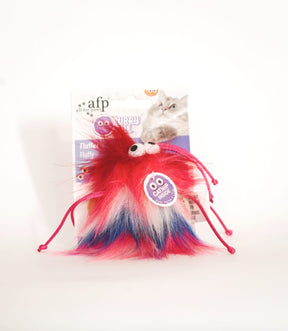 ALL FOR PAWS FURRY BALL FLUFFER WITH CATNIP - Premium Accessories from The Pet Station 