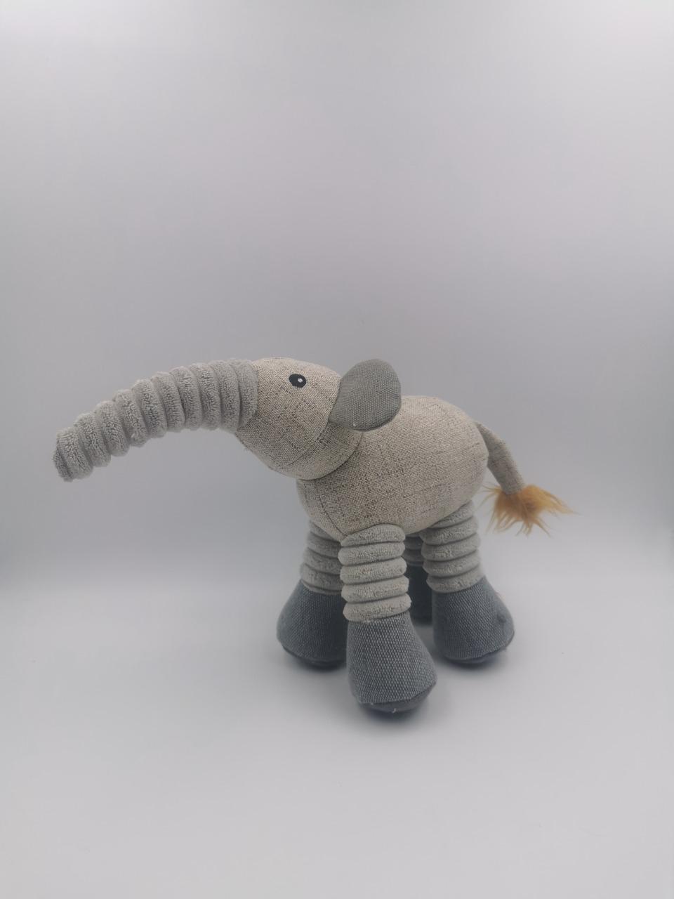 The Docile Elephant Dog Toy - Premium Toy from The Pet Station 