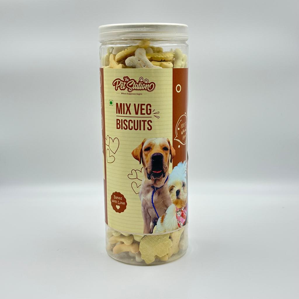 MIX VEG BISCUITS - Premium  from The Pet Station 