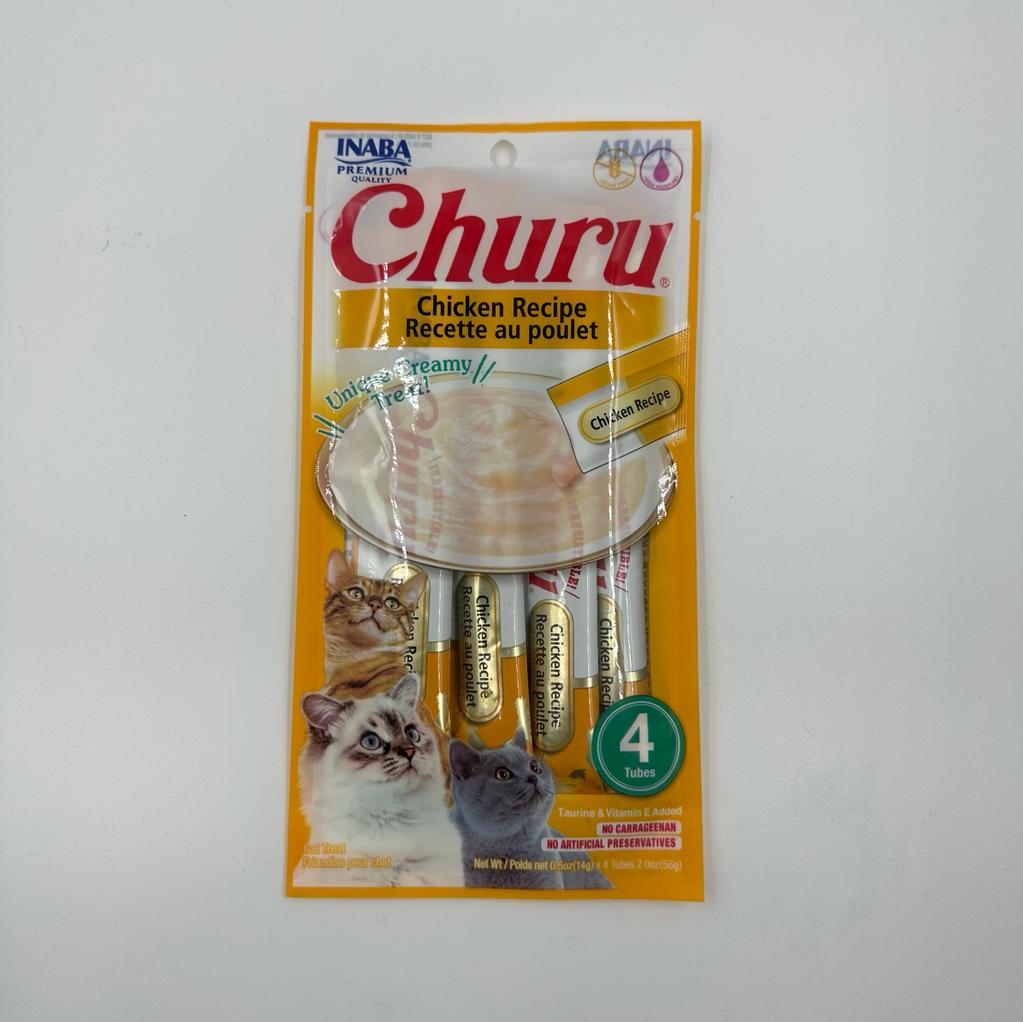 Churu Puree - Chicken Flavor - 4 pack - Premium  from The Pet Station 