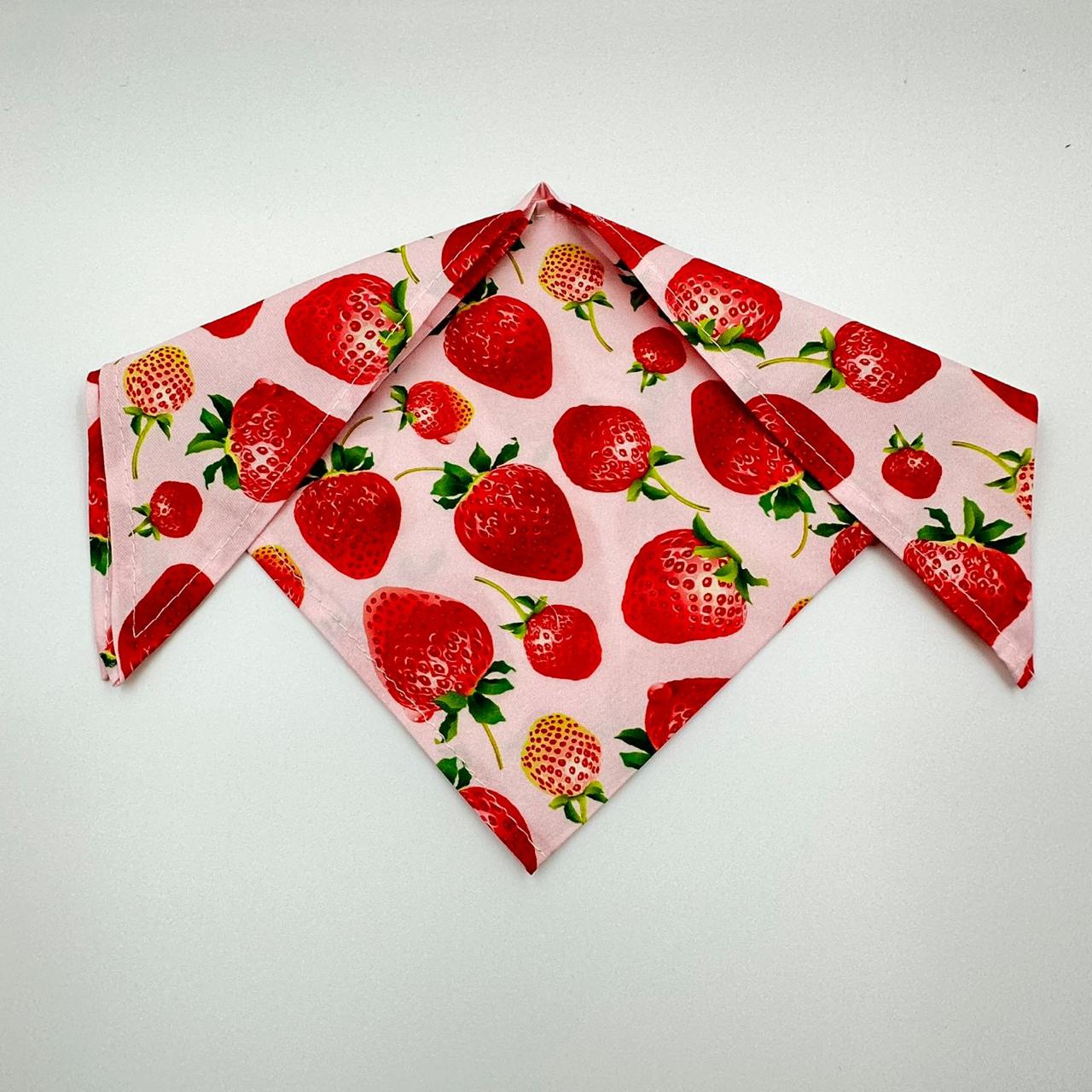 Fresh Strawberry Bandana - Premium  from The Pet Station 