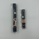 Polka Bot Dog Collar & Leash - Premium  from The Pet Station 