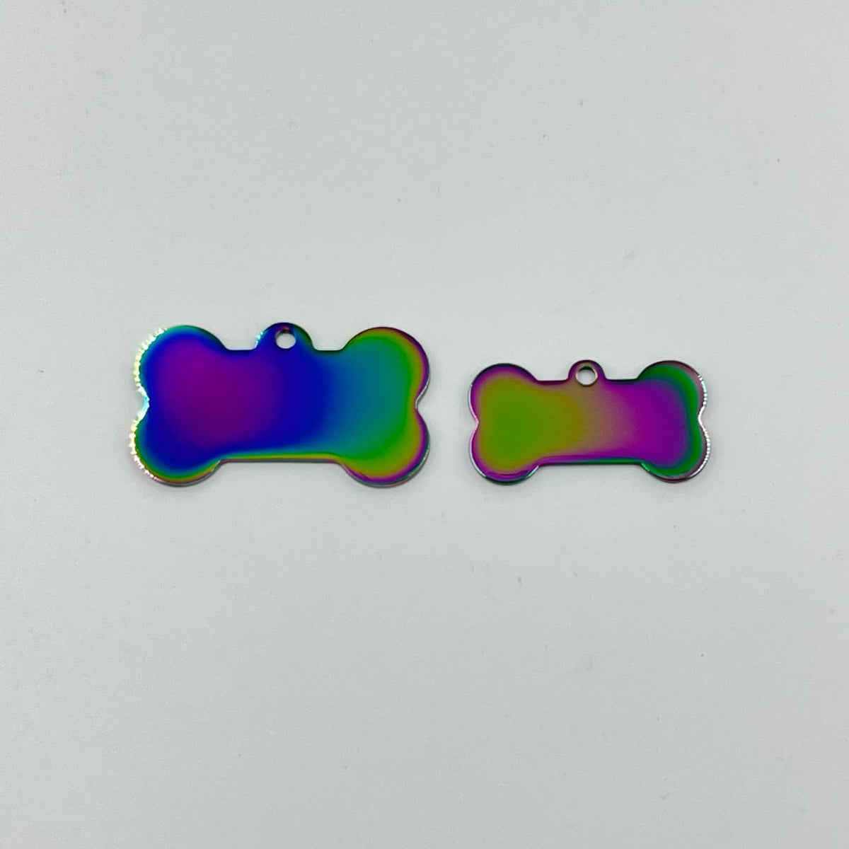 Colourful Bone Tag - Premium  from The Pet Station 