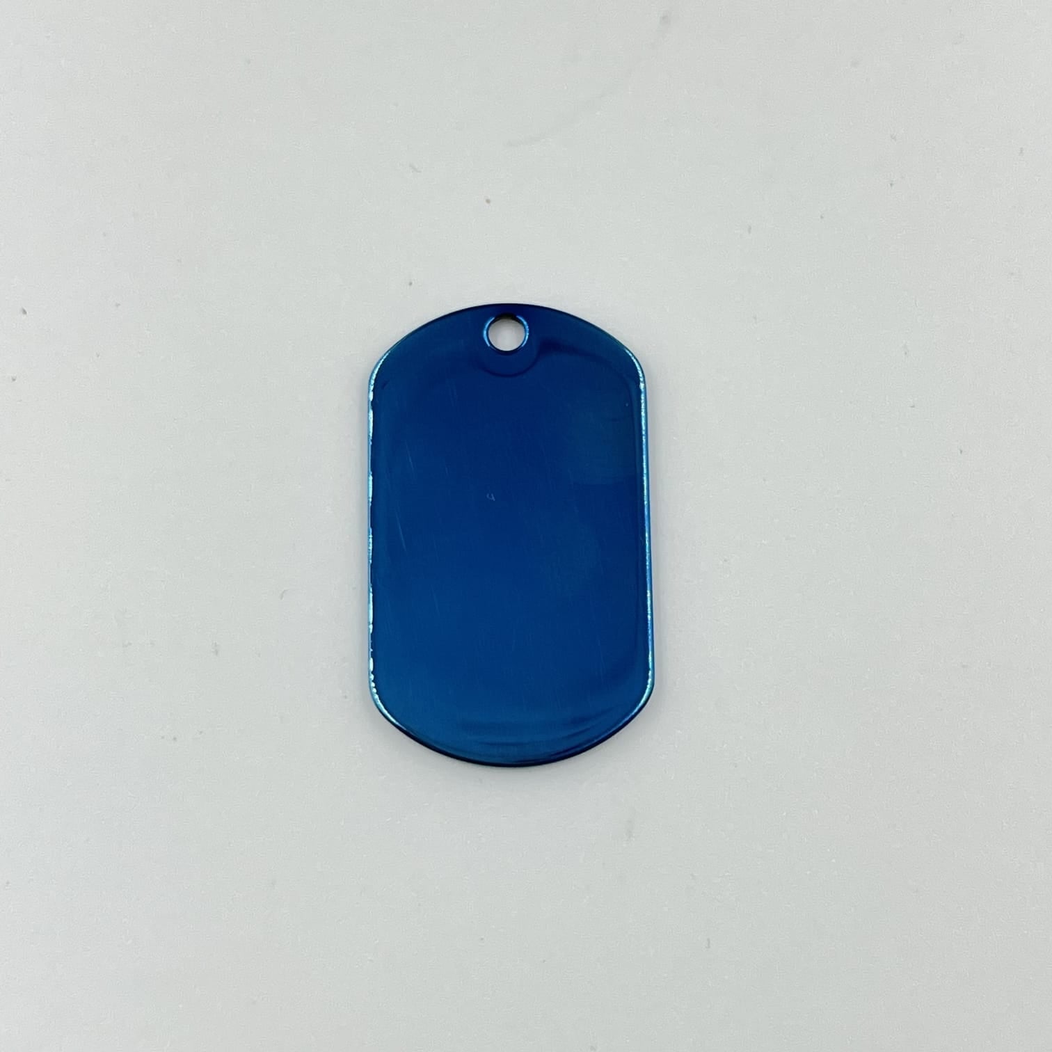 Blue Rectangular Tag - Premium  from The Pet Station 