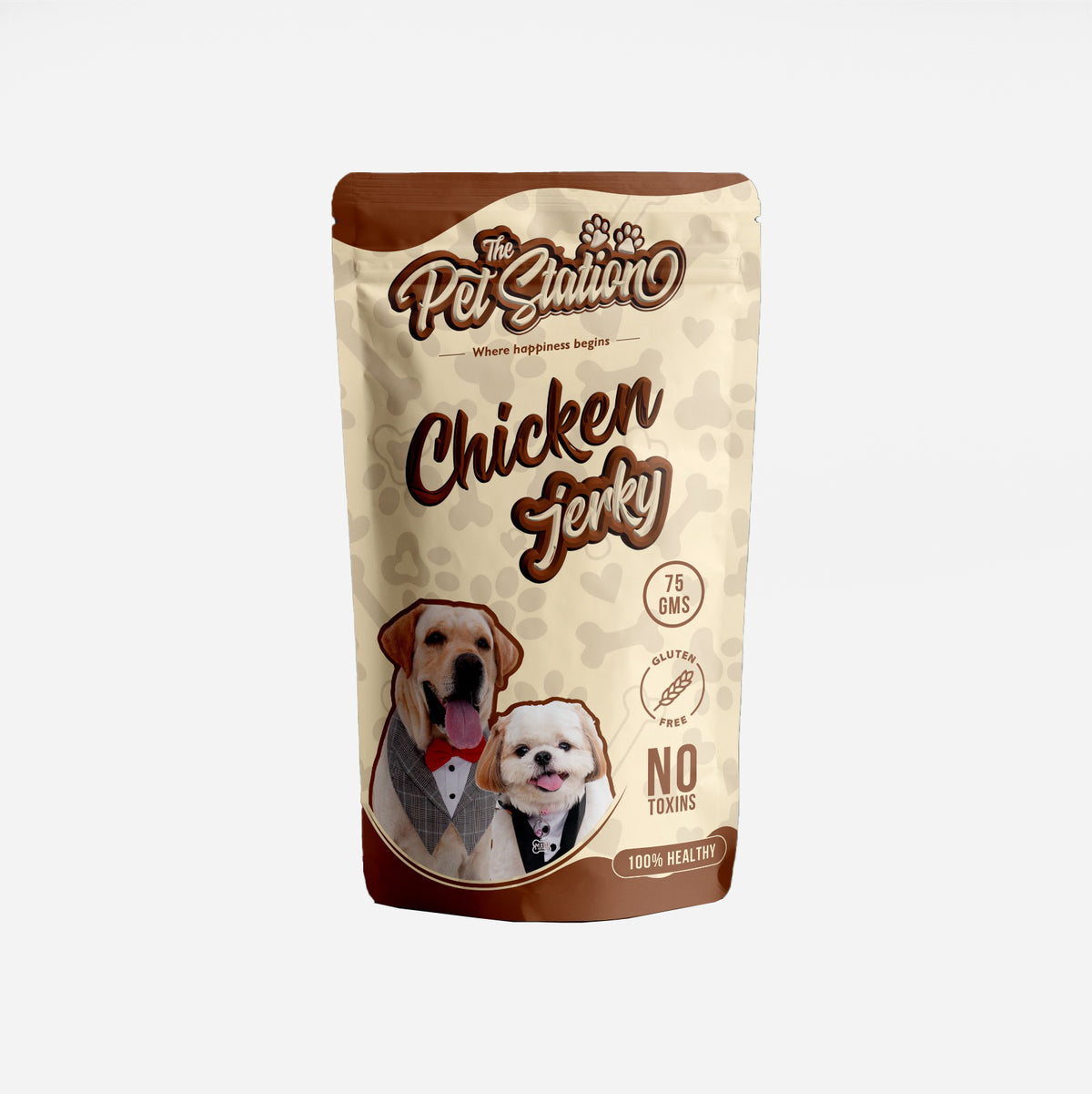 Chicken Jerky - Premium Dog Treats from The Pet Station 